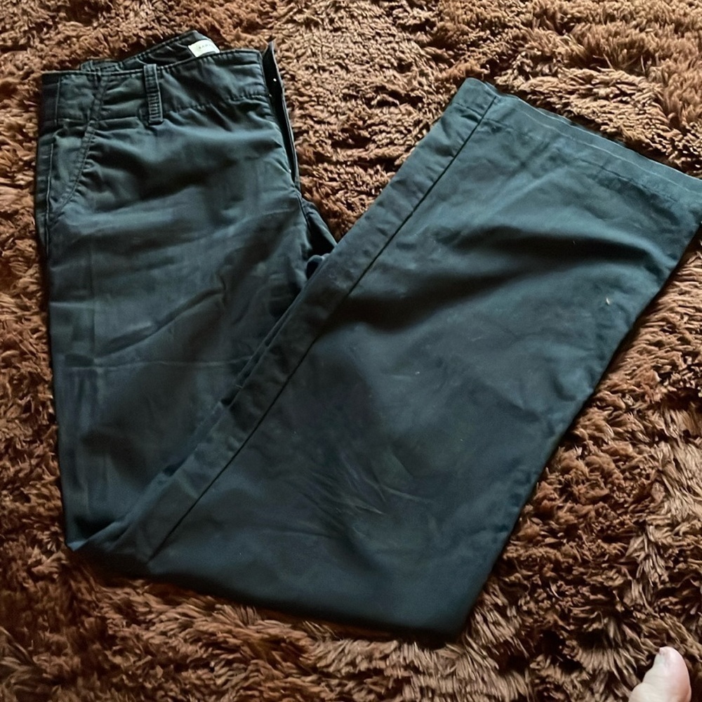 Banana Republic‎ Lt Black Wide Leg Pants Sz 2